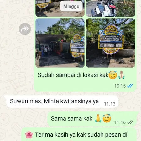 Pengiriman Papan Bunga Duka Serpong