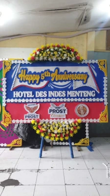 Papan Bunga di Serpong
