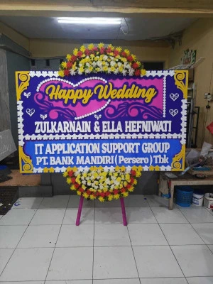 Papan Bunga di Serpong
